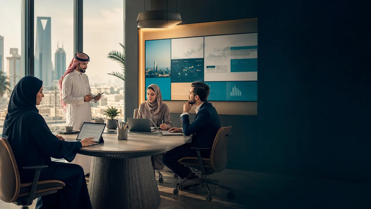 فريق عمل عربي محترف